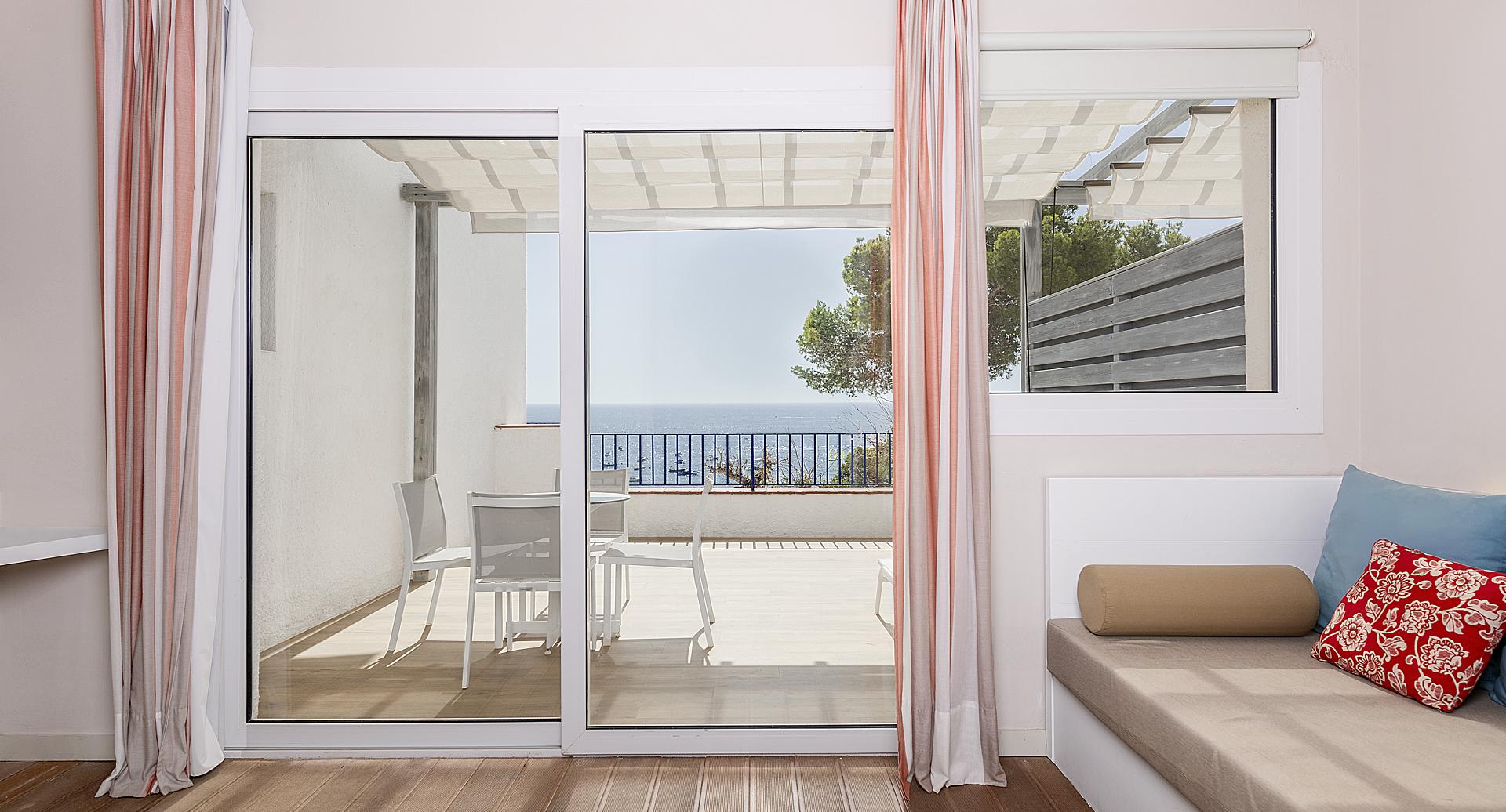 Chambre familiale vue sur mer