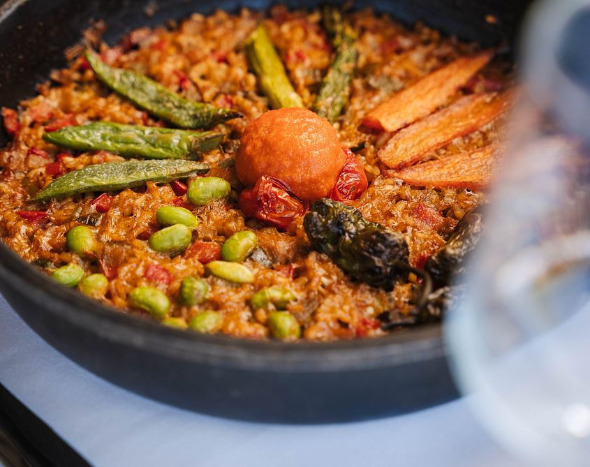 Menú del arroz